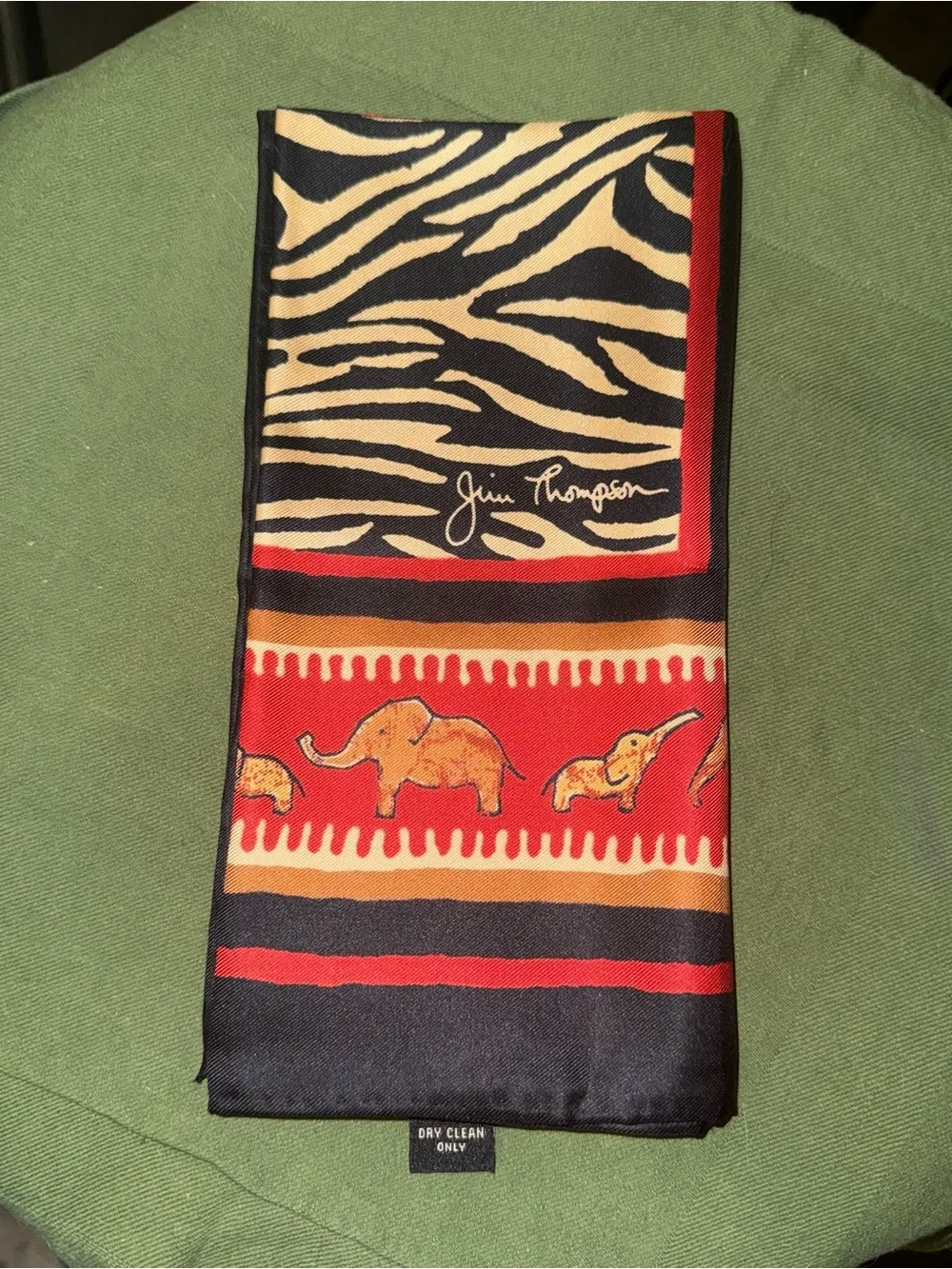 Jim Thompson zebra stripe